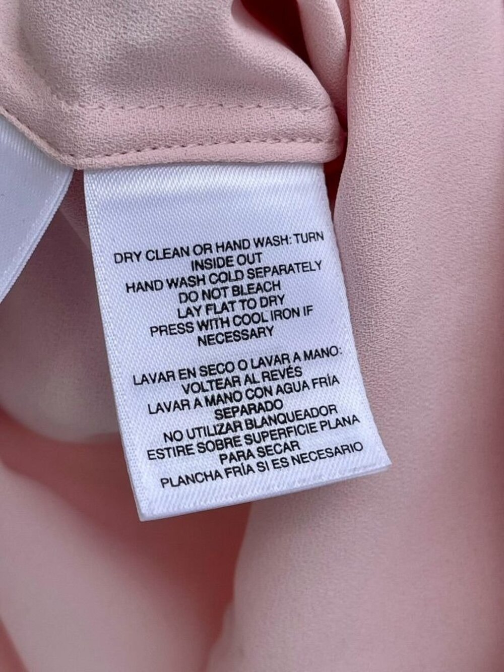 Anne Klein Soft Pink Sleeveless Blouse Scoop Neck Shell Top - Size M - Picture 5 of 6